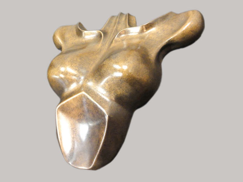 Isabelle Ardevol bronze sculpture called Ante-Christ, 2011