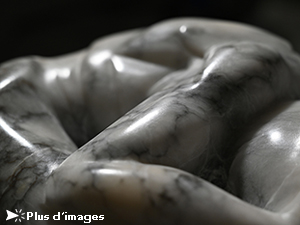 IZA, Isabelle Ardevol, femme artiste contemporain, sculpteure, sculptrice, art, L'âge mûr... ou 115 ans après, sculpture en céramique inspirée de l'oeuvre de Camille Claudel.. - 2023
