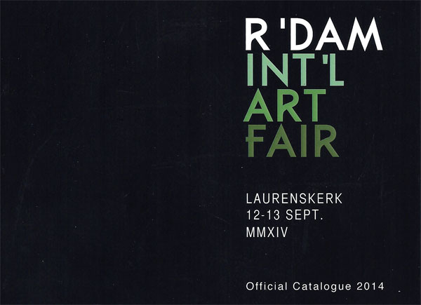 IZA - Isabelle Ardevol, Ange Dechu catalogue de la Rotterdam Art Fair, avec la galerie Queen Art Studio, 2014